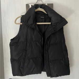 Never worn oversized puffer vest